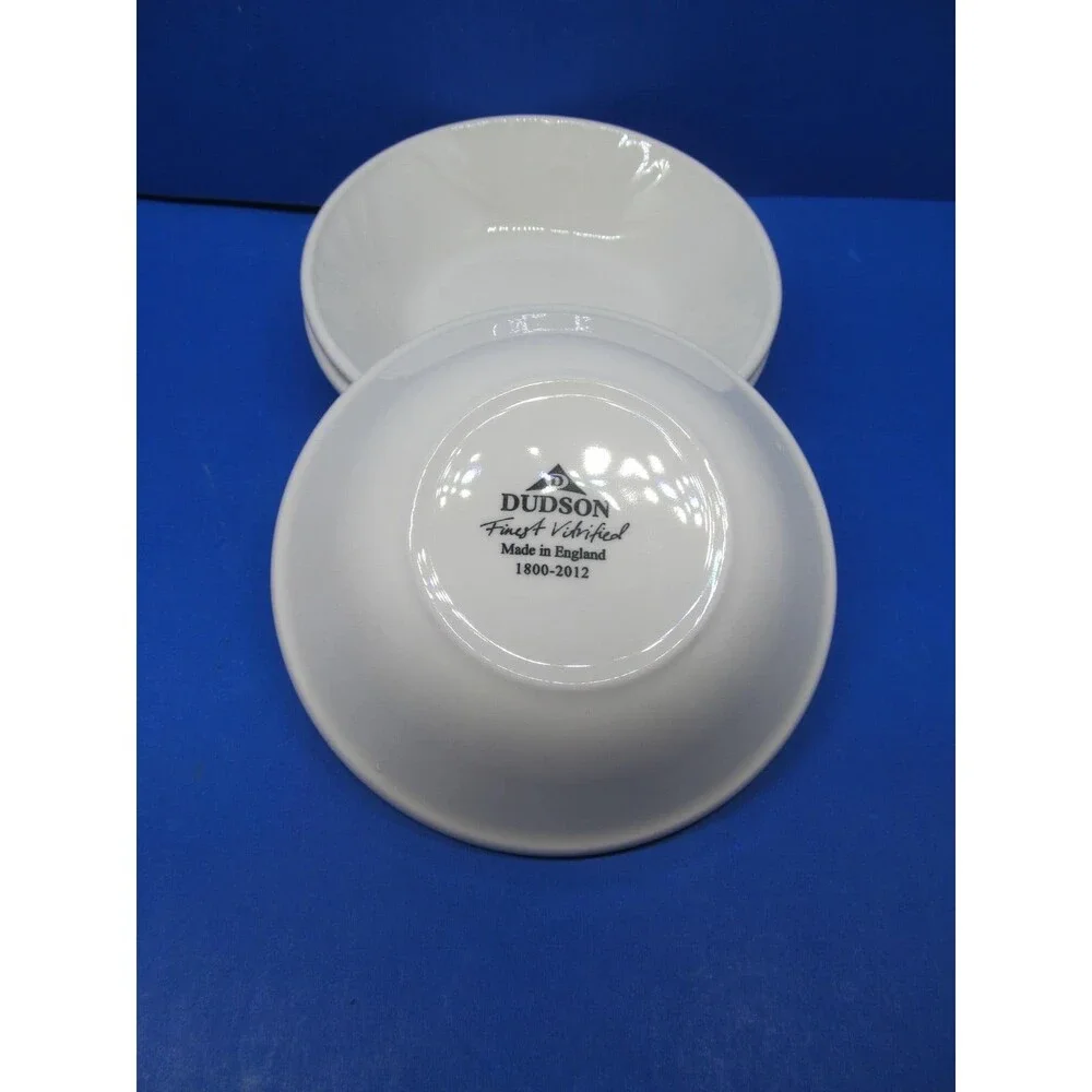 Dudson Olympus Set Of 3 White 4 3/4